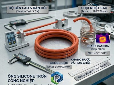 Ống Silicone Trơn