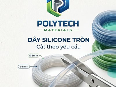 Dây silicone tròn
