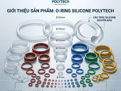 O-ring silicone đủ size